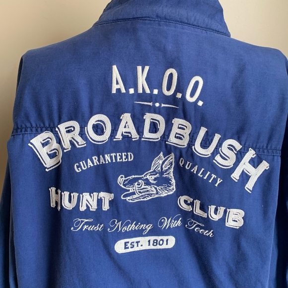 Akoo jacket, members only jacket, akoo broadbush hunt club jacket - Picture 5 of 12